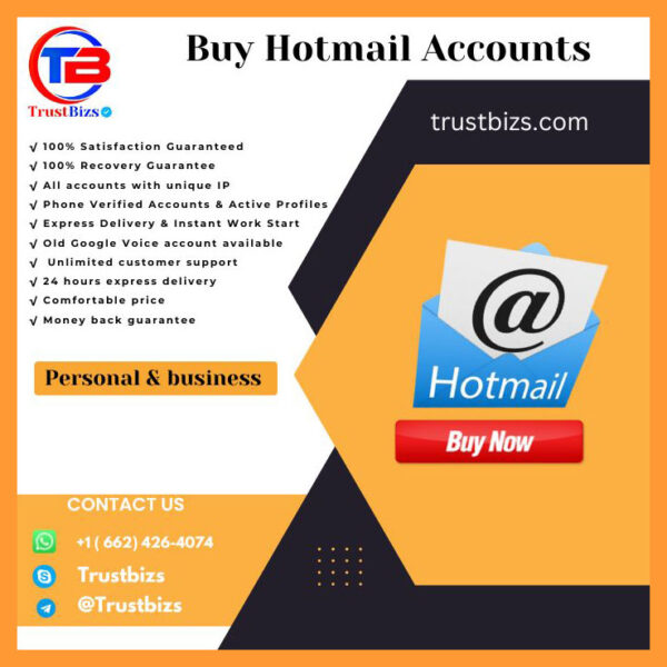 Buy Hotmail Accounts