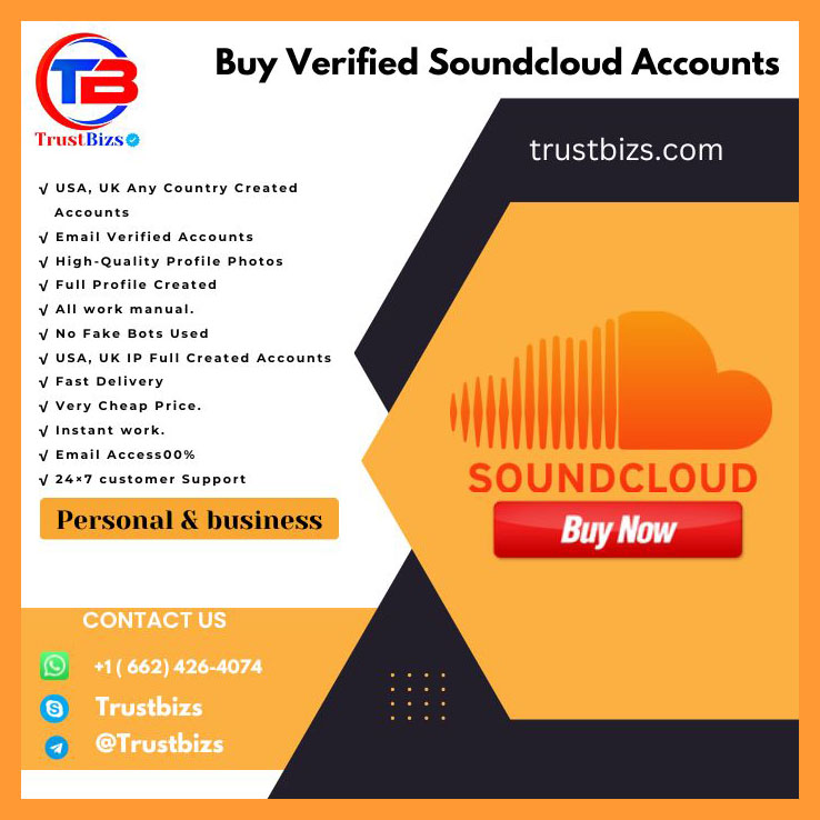 Buy Verified Soundcloud Accounts - Fully 100% Legit Acc.