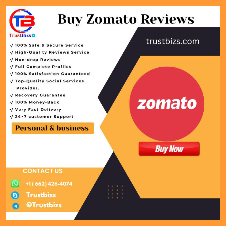Buy Zomato Reviews - 100% safe 5 Star Customer Rating