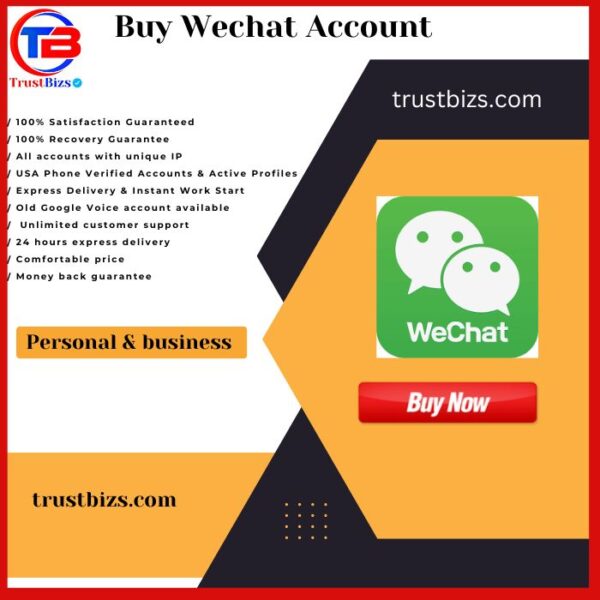 Buy Wechat Account